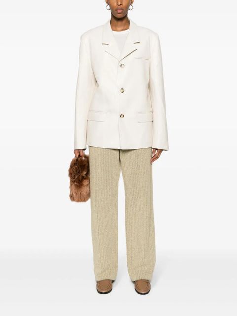 Nanushka single-breasted blazer - Neutrals