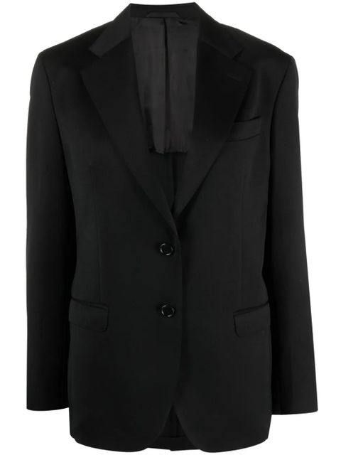 Simone Rocha single-breast notched-lapel blazer - Black - zdjęcie produktu nr 1