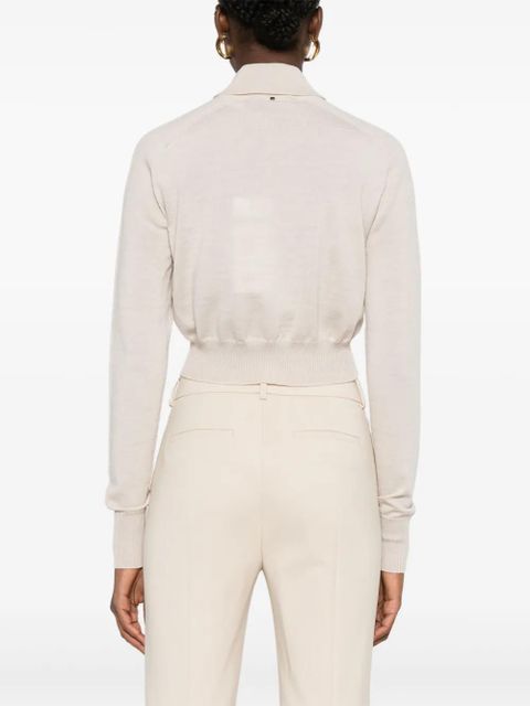 Sportmax virgin-wool cardigan - Neutrals