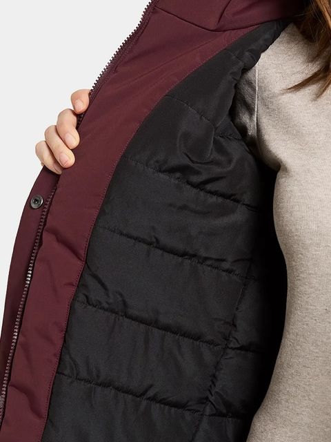Didriksons kurtka ERNA kolor bordowy zimowa 505853
