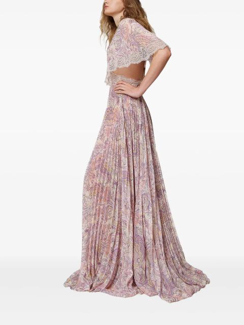 TWINSET fully pleated dress - Pink