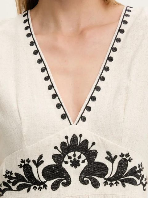 Answear.LAB sukienka kolor czarny maxi prosta - zdjęcie produktu nr 2