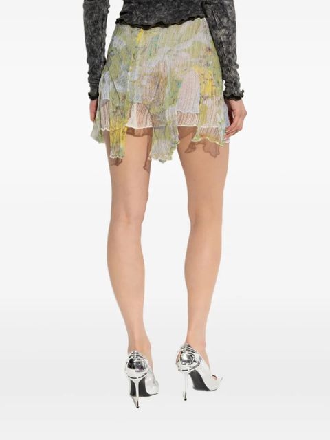 Diesel M-Atreius mini skirt - Green