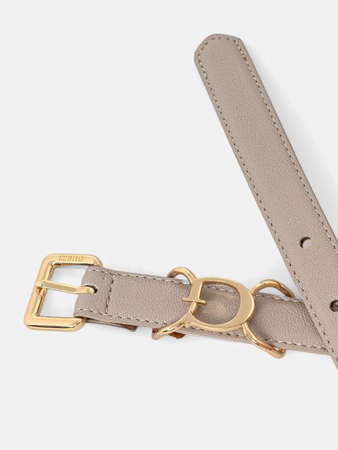 Guess pasek NADIRA damski kolor beżowy BW9300 P5420