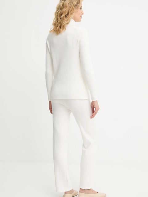 Answear.LAB komplet z wełną damski kolor beżowy