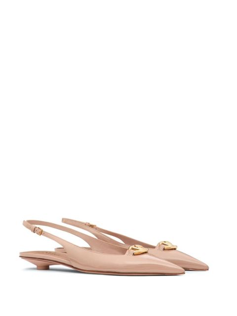 Valentino Garavani 20mm VLogo The Bold Edition ballet flats - Pink - zdjęcie produktu nr 2