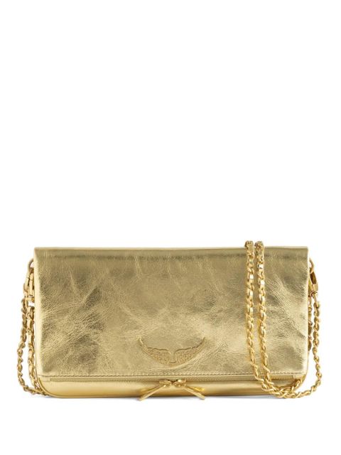 Zadig&Voltaire metallic-effect chain shoulder bag - Gold - zdjęcie produktu nr 1