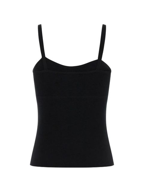 Max Mara sweetheart-neck top - Black - zdjęcie produktu nr 2