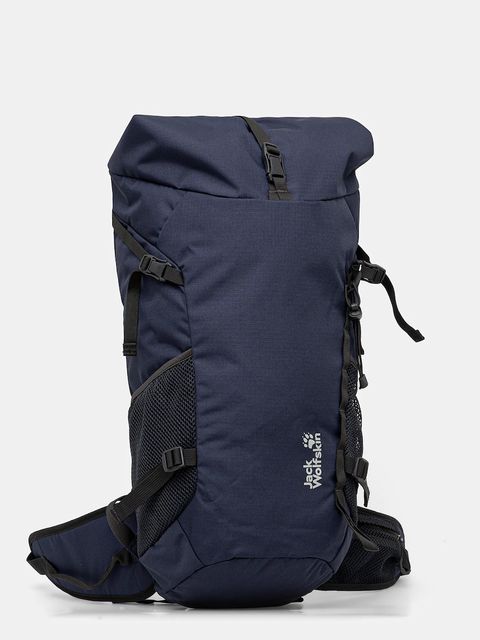 Jack Wolfskin plecak VELOCITY LITE kolor granatowy duży z nadrukiem A65417