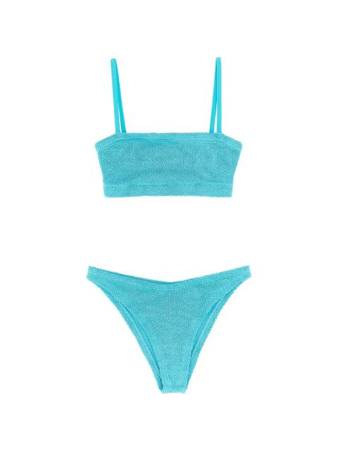 Hunza G Gigi crinkle bikini set - Blue - zdjęcie produktu nr 1