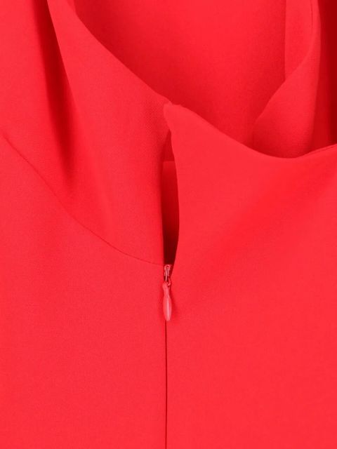 Lauren Ralph Lauren halterneck split dress - Red