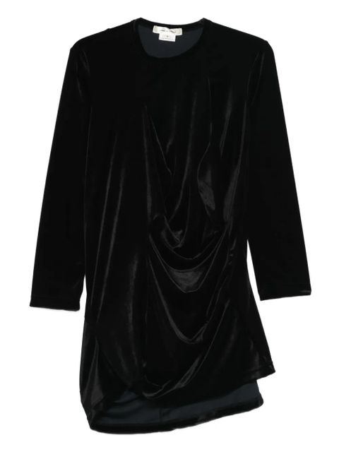 Comme Des Garçons draped mini dress - Black - zdjęcie produktu nr 1