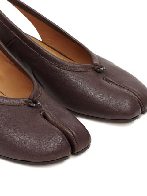 Maison Margiela 30mm Tabi pumps - Brown - zdjęcie produktu nr 2