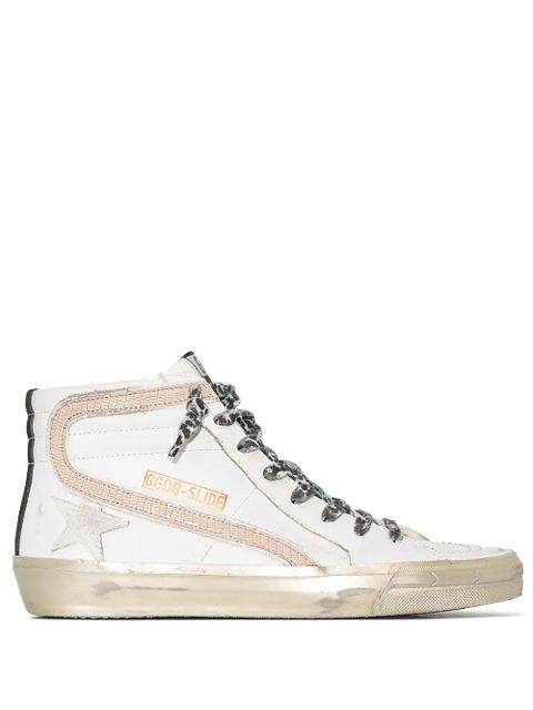 Golden Goose Slide high-top sneakers - White - zdjęcie produktu nr 1