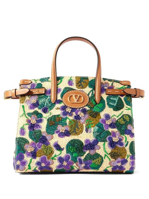 Valentino Garavani small Antibes tote bag - Green - zdjęcie produktu nr 1