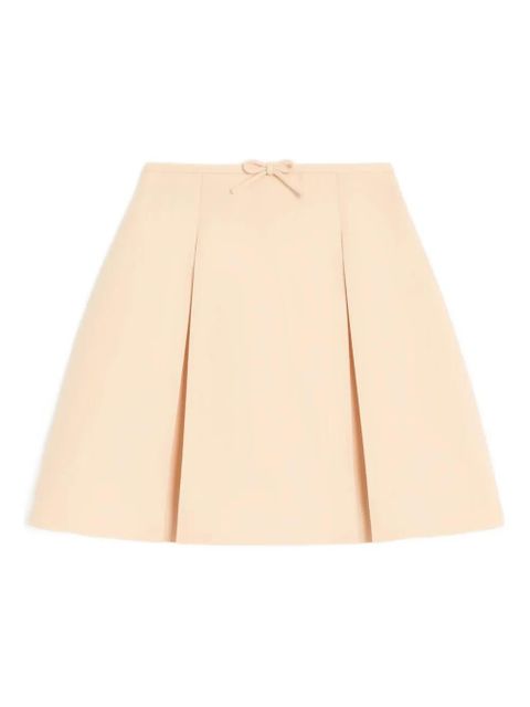 Valentino Garavani mini Crepe Couture skirt - Neutrals