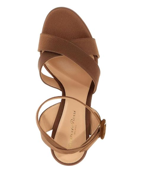 Gianvito Rossi 105mm Sabrina sandals - Brown