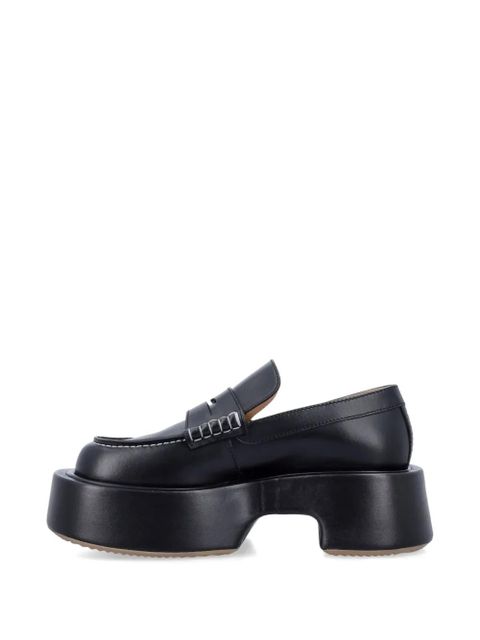 JW Anderson platform loafers - Black
