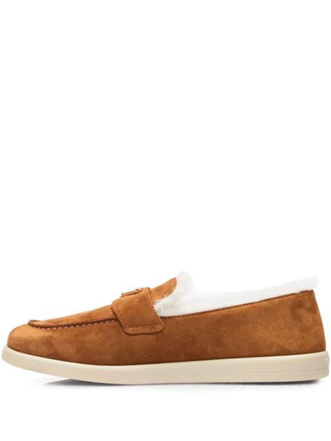 Prada suede loafers - Brown