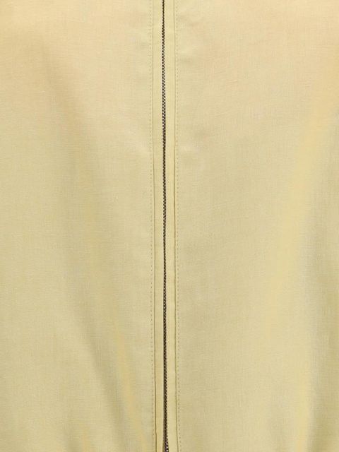 Loro Piana linen bomber jacket - Yellow