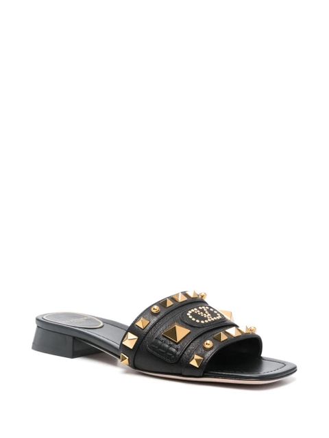 Valentino Garavani Rockstud sandals - Black - zdjęcie produktu nr 2