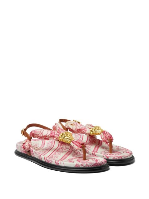 Versace Underwater Barocco La Medusa sandals - Pink - zdjęcie produktu nr 2