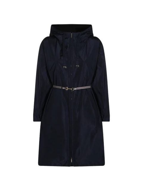 Max Mara hooded belted jacket - Blue - zdjęcie produktu nr 1