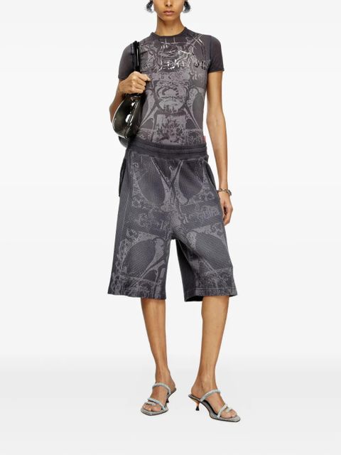 Diesel T-Uncuties R6 T-shirt - Black - zdjęcie produktu nr 2