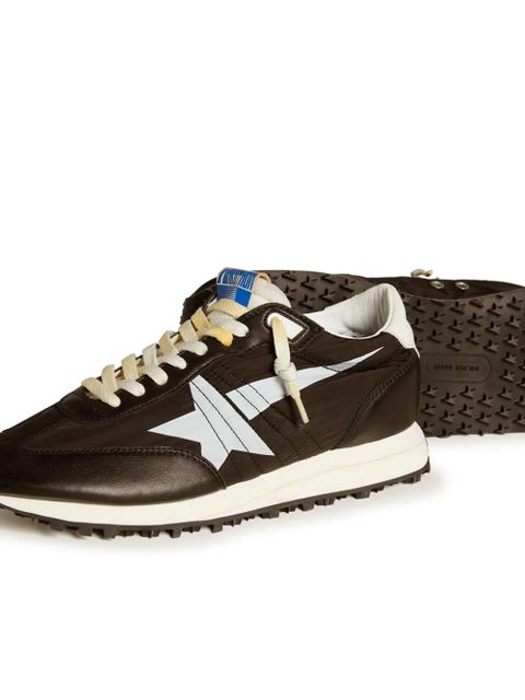 Golden Goose Star leather sneakers - Black