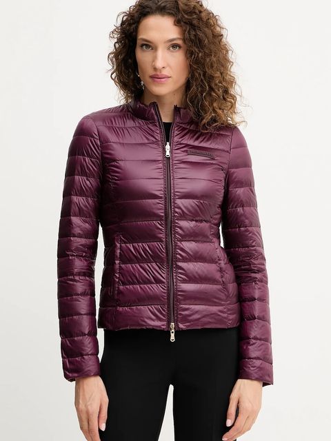 Patrizia Pepe kurtka kolor bordowy przejściowa 8O0178 A631 - zdjęcie produktu nr 1