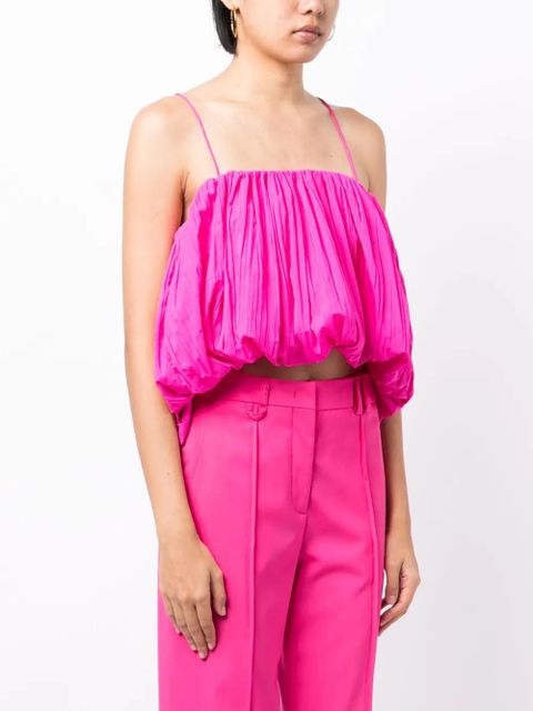 Acler Varley pleated top - Pink