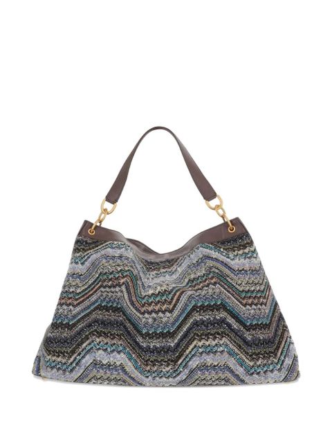 Missoni zigzag shoulder bag - Blue - zdjęcie produktu nr 2