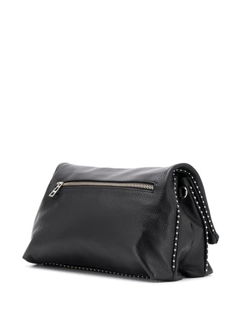 Zadig&Voltaire Rocky foldover crossbody bag - Black