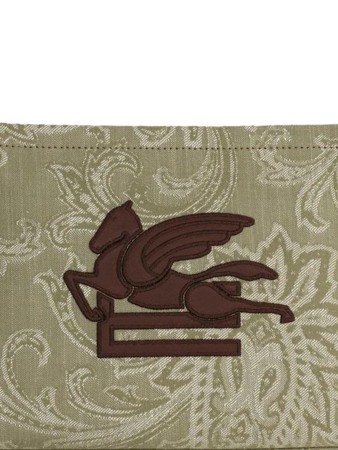 ETRO paisley-print clutch bag - Green - zdjęcie produktu nr 2