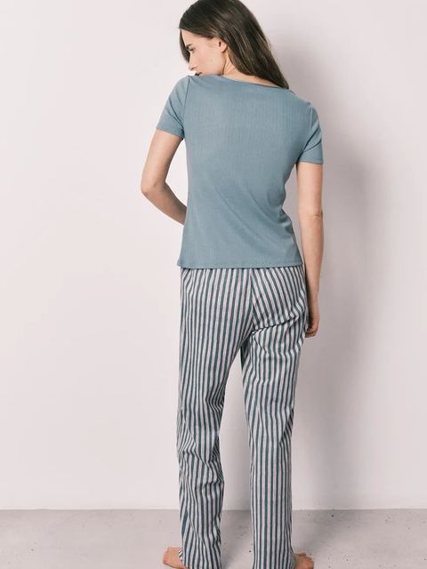 women'secret piżama dwuczęściowa damska z wiskozą - zdjęcie produktu nr 1