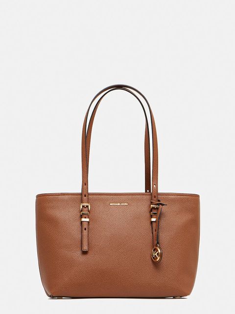 MICHAEL Michael Kors torebka skórzana QUINN kolor brązowy 30T5GQNT2L - zdjęcie produktu nr 1