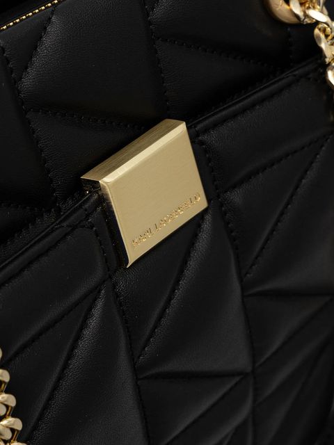 Karl Lagerfeld torebka K/KUILT K/KUILT kolor czarny A4W30085 - zdjęcie produktu nr 2