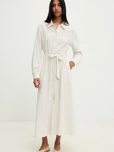 Answear.LAB sukienka z lnem - zdjęcie produktu nr 1