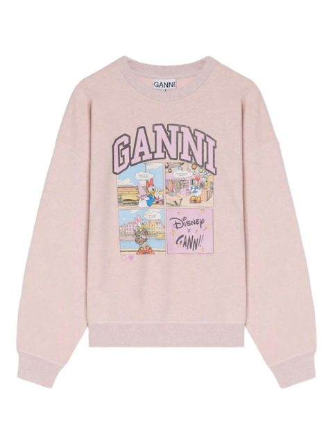 GANNI x Disney comic-print sweatshirt - Pink - zdjęcie produktu nr 1