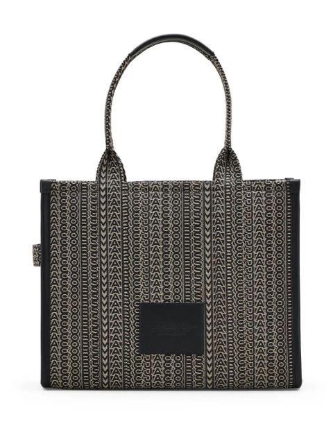 Marc Jacobs The Monogram Jacquard Large Tote bag - Black