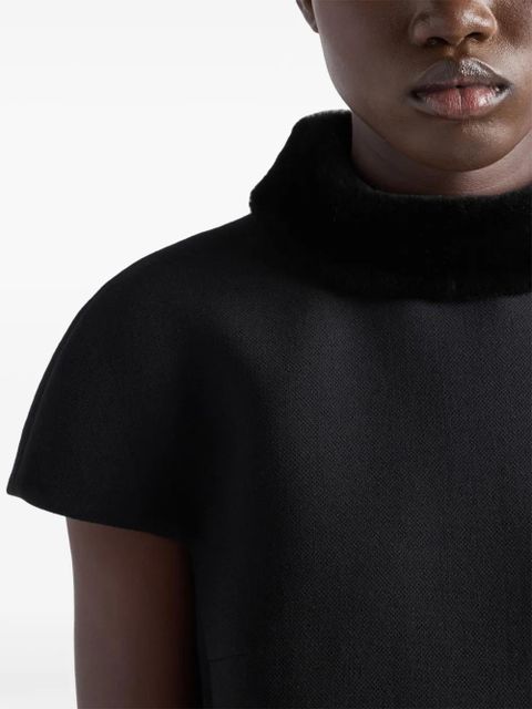 Prada Natté mini dress - Black - zdjęcie produktu nr 2