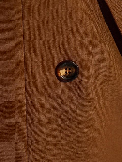 Max Mara double-breasted blazer - Brown