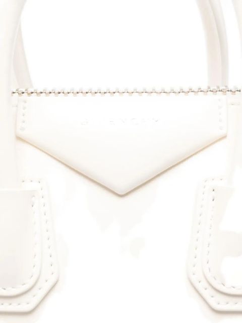 Givenchy mini Antigona leather tote bag - White