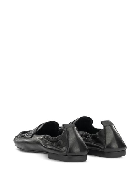 Copenhagen elasticated leather loafers - Black