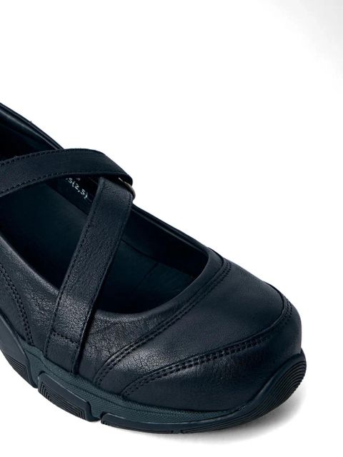 OUR LEGACY cross-strap sneakers - Black