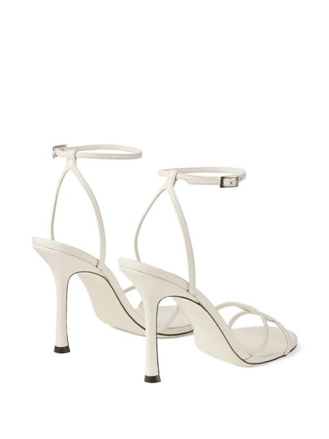Jimmy Choo 100mm 1998 Leo sandals - White