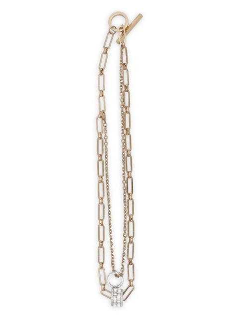 Weekend Max Mara Taranto double-chain necklace - Gold