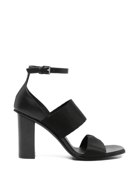 Max Mara Masode buckle-fastening block-heel sandals - Black - zdjęcie produktu nr 1
