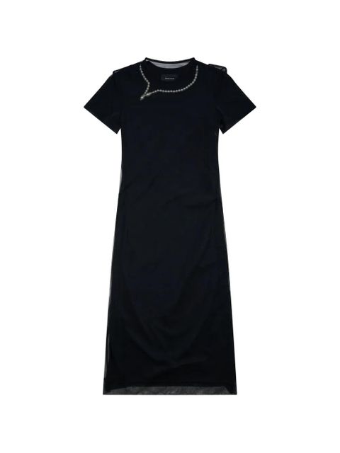 Simone Rocha pearl-embellished layered dress - Black - zdjęcie produktu nr 1