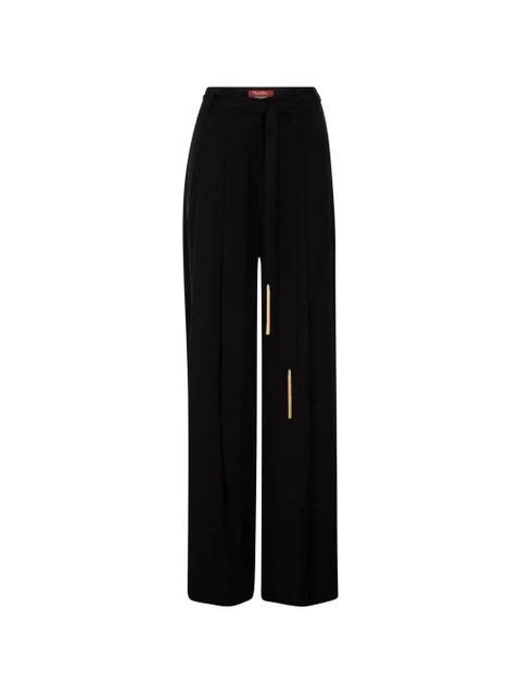 Max Mara tassel belt trousers - Black - zdjęcie produktu nr 1